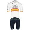 Fietskleding (Fietsshirt + Korte Koersbroek) 2022 INEOS Grenadiers Spaans Kampioenschap - Wit